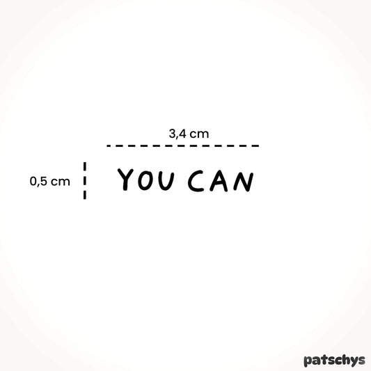 You can