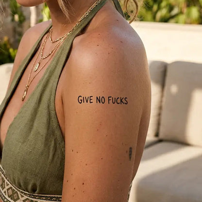 give no f*cks