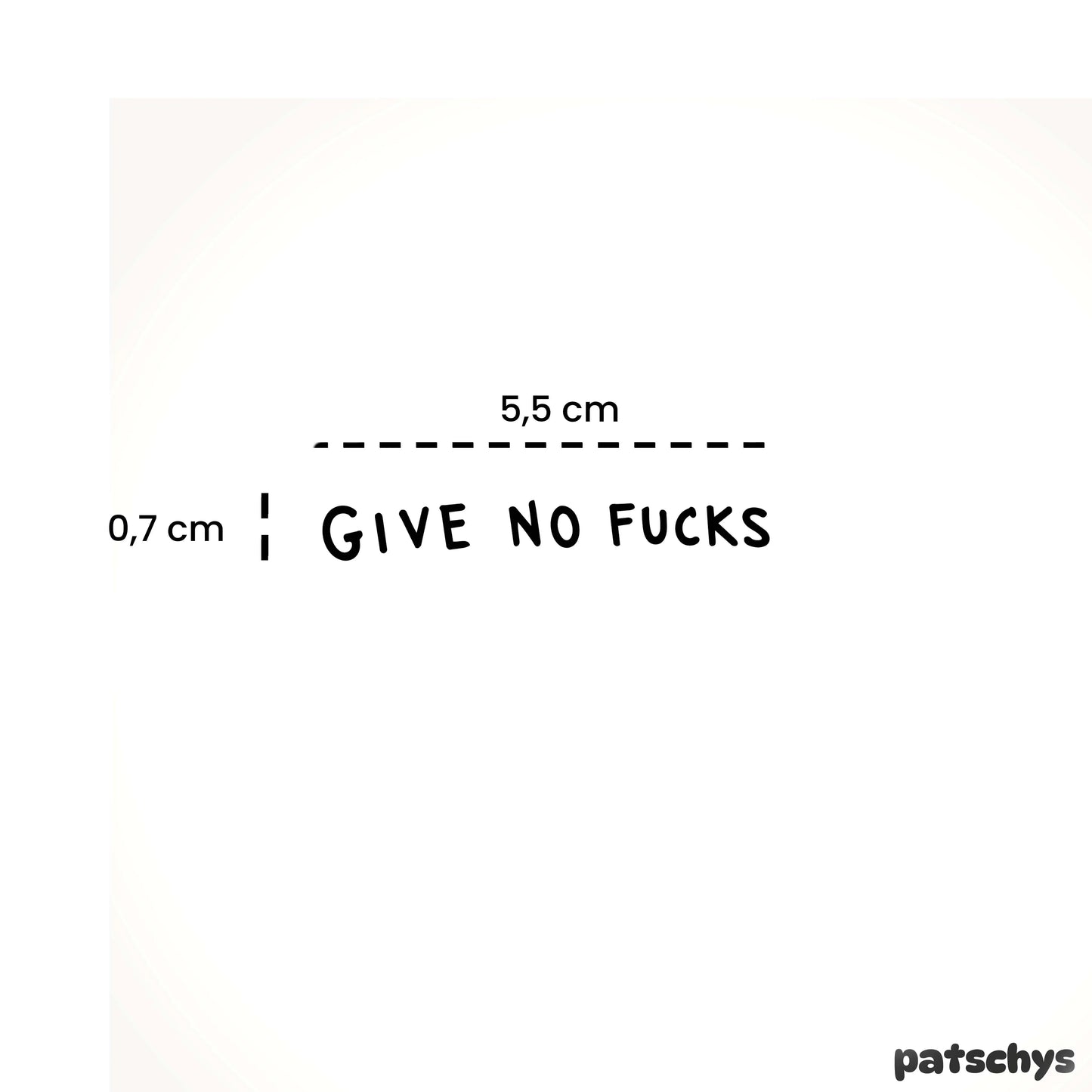 give no f*cks
