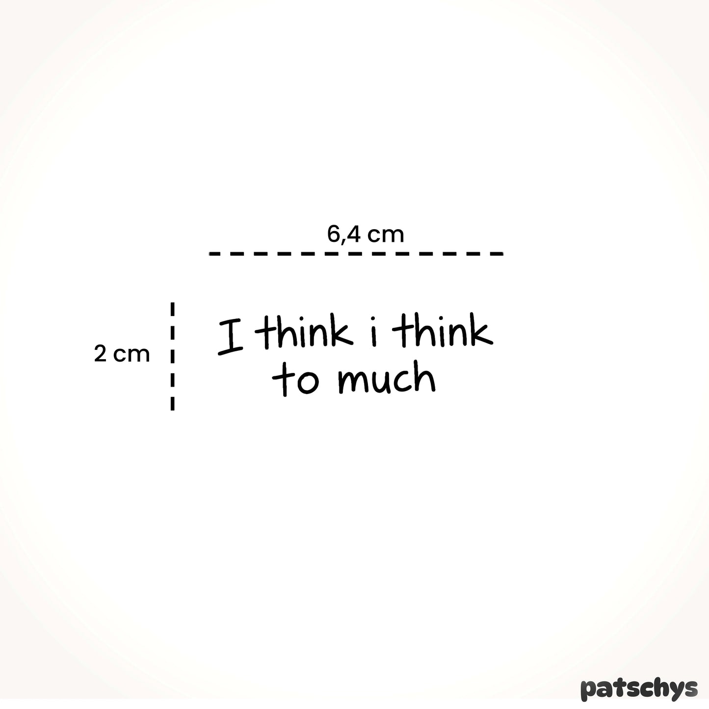 I think i think to much