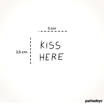 Kiss here