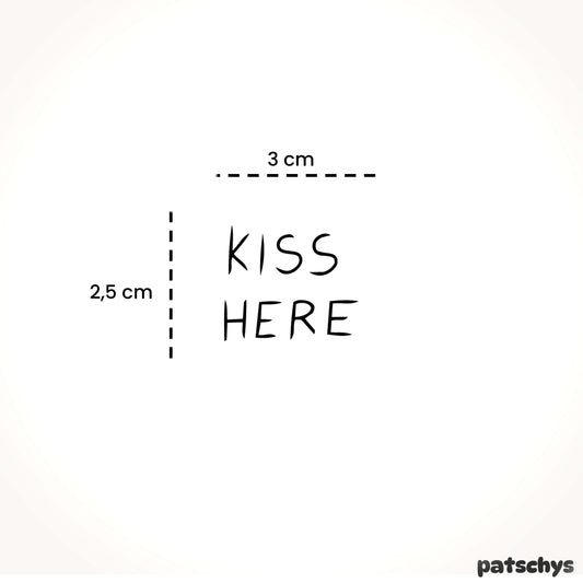 Kiss here