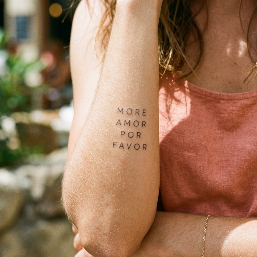 more amor por favor