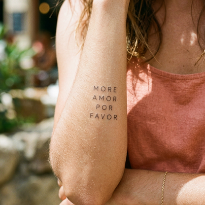 more amor por favor