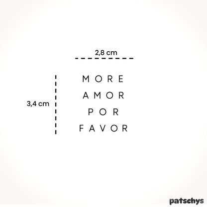 more amor por favor