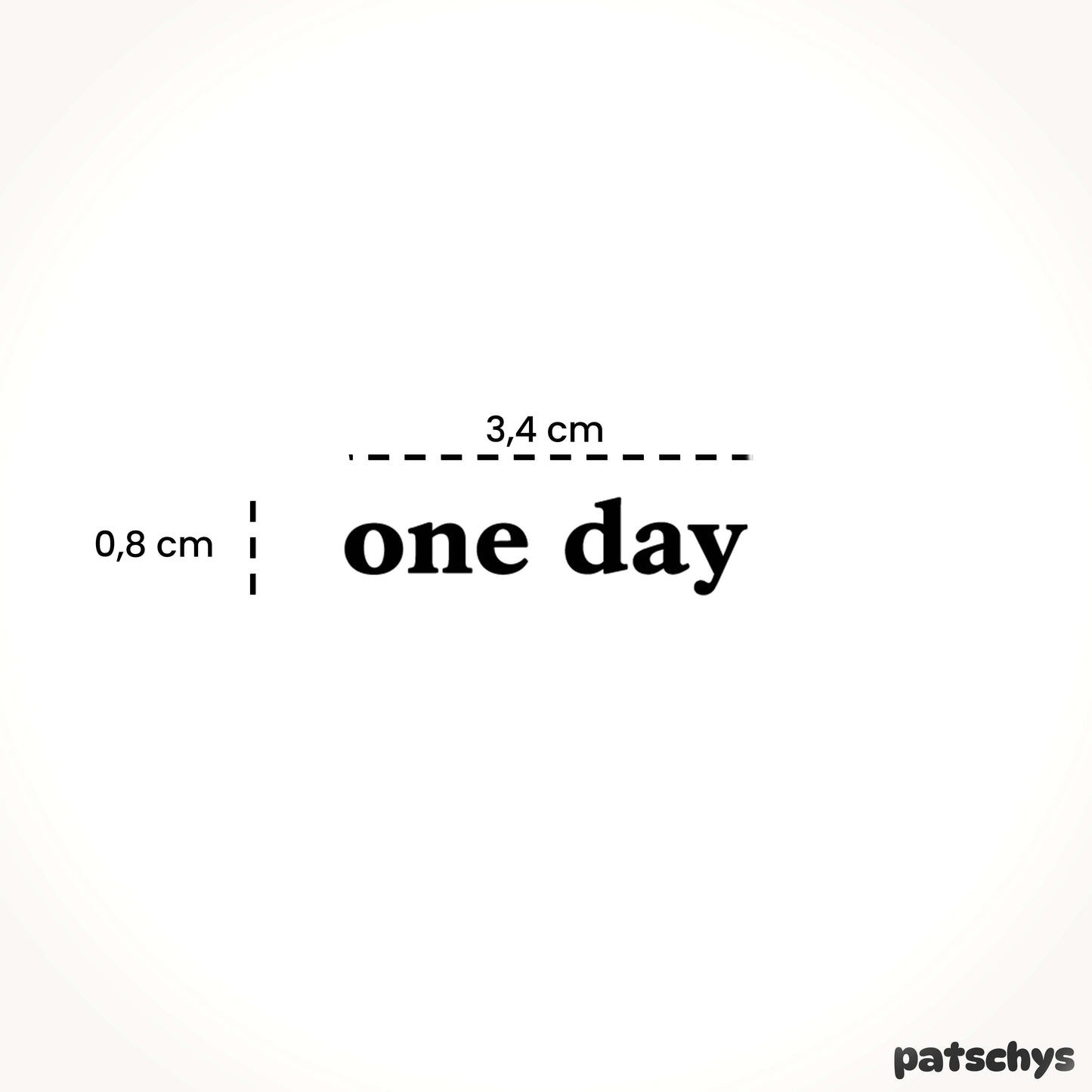 one day