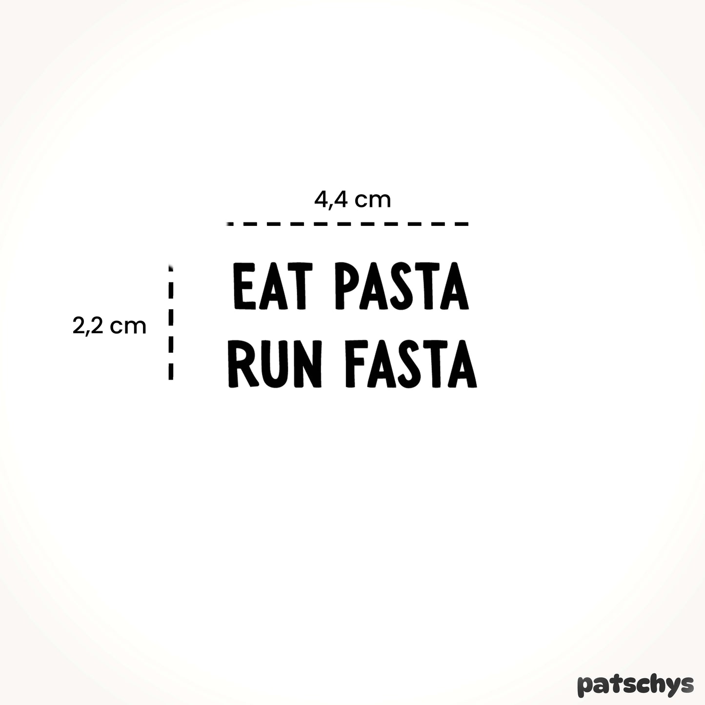 Eat Pasta Run Fasta