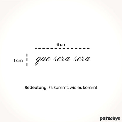que sera sera