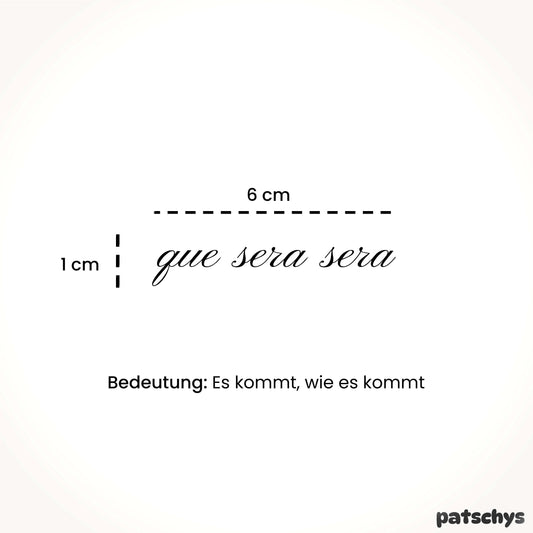 que sera sera