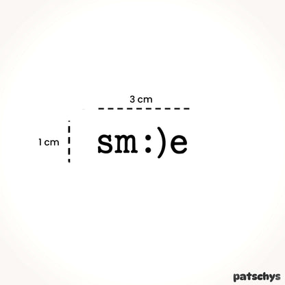 sm : ) e