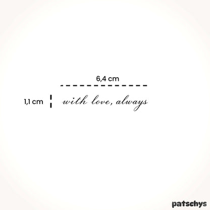 with love, always