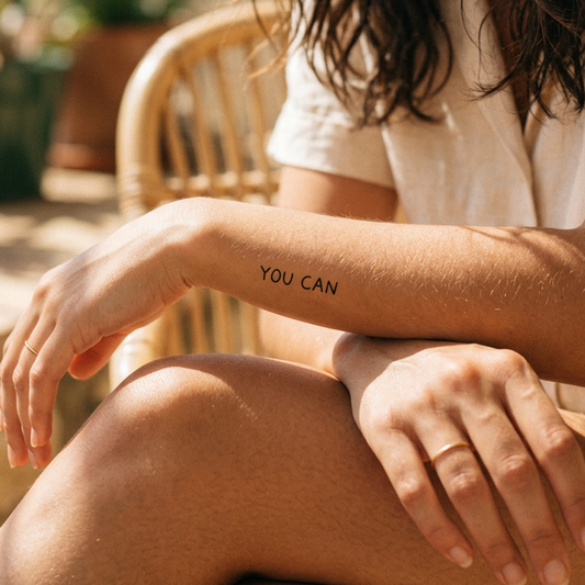 You can