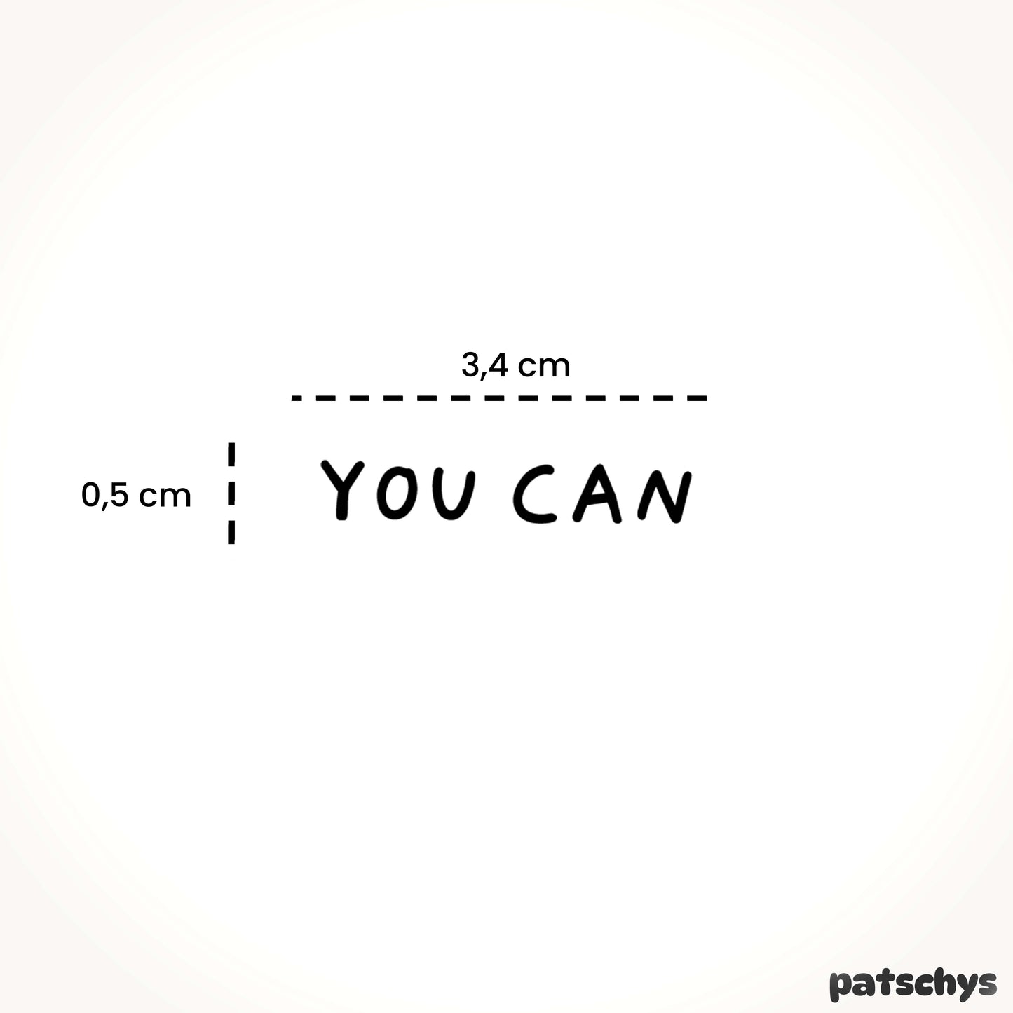 You can
